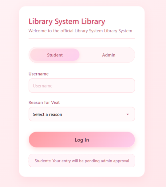 Library Attendance System